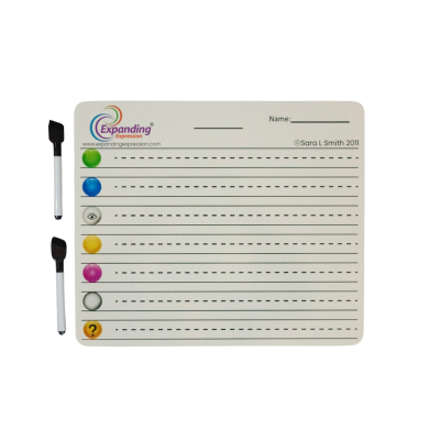 Expanding Expression – Dry-Erase Board