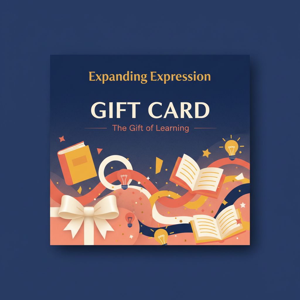 Expanding Expression Gift Card Variation